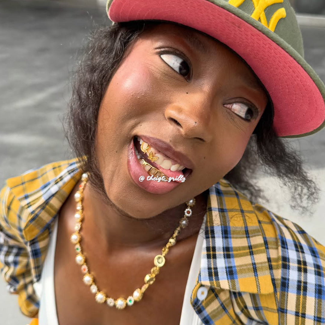 Diamond Butterfly Celestial Grillz