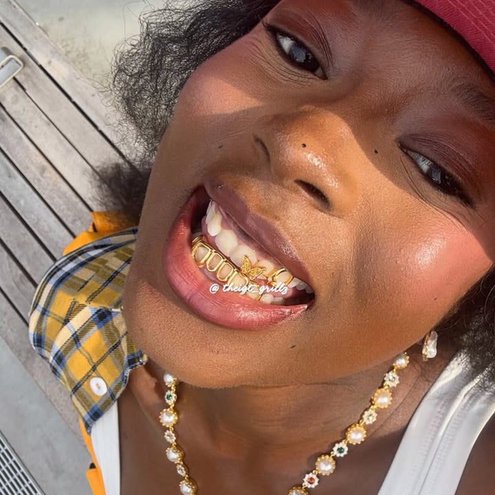 Diamond Butterfly Celestial Grillz
