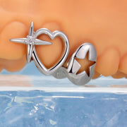 Double Cap With Star Grillz