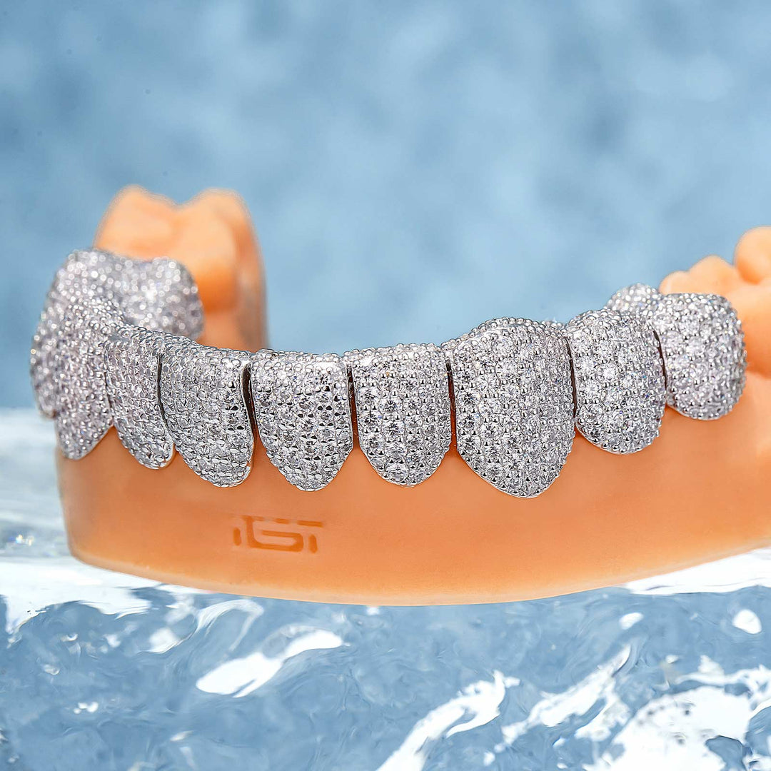Double-Ice Honeycomb Grillz
