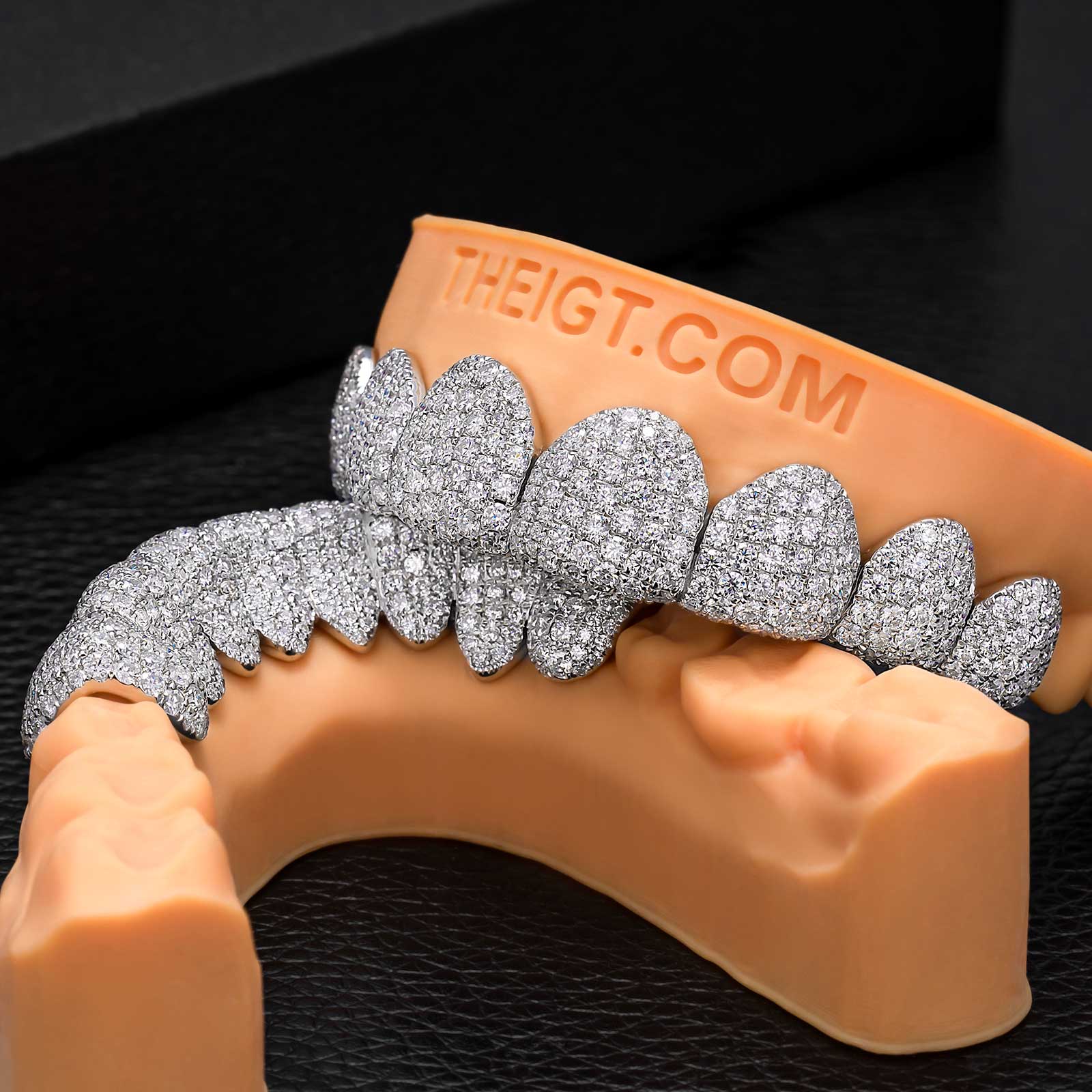 Double-Ice Honeycomb Grillz