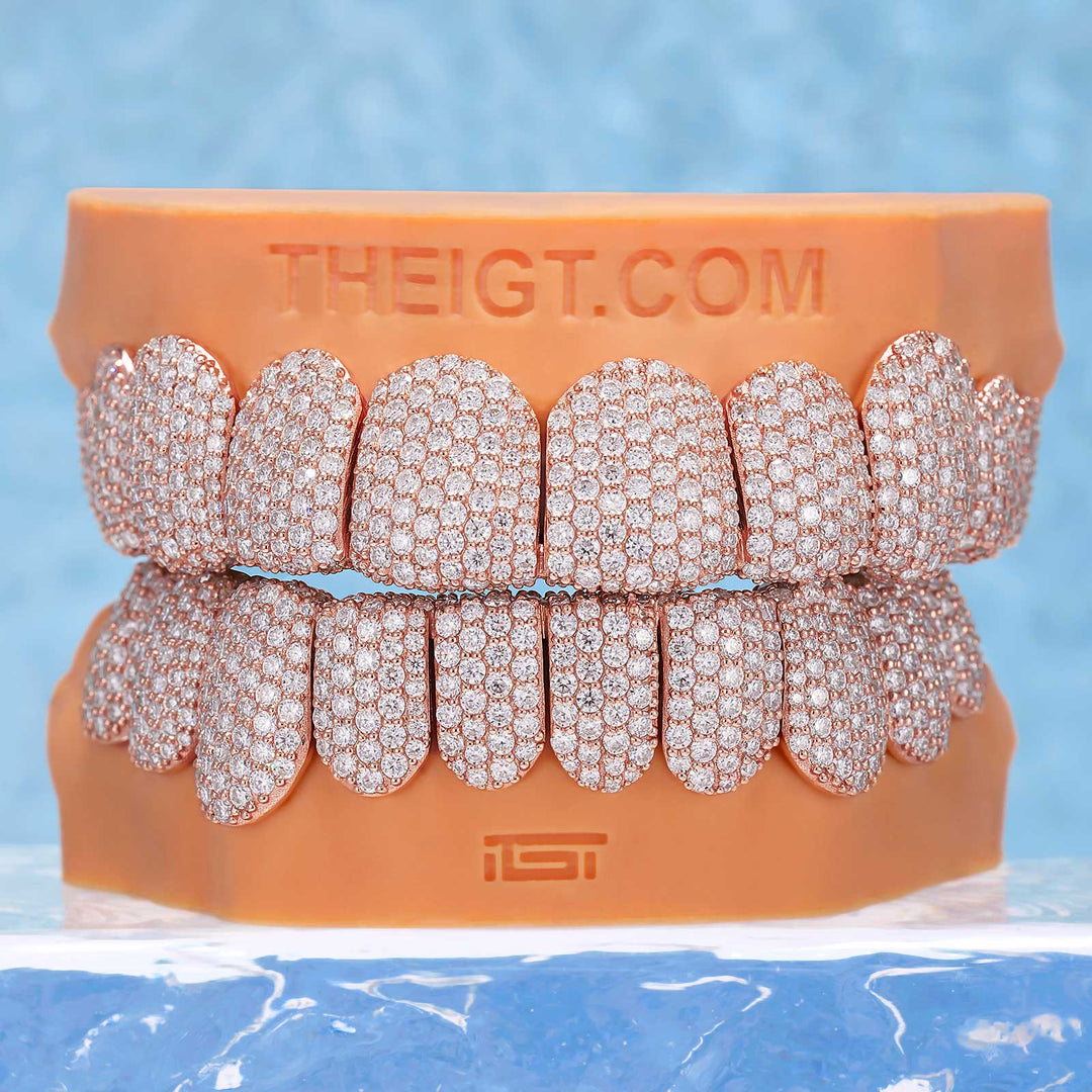Double-Ice Honeycomb Grillz