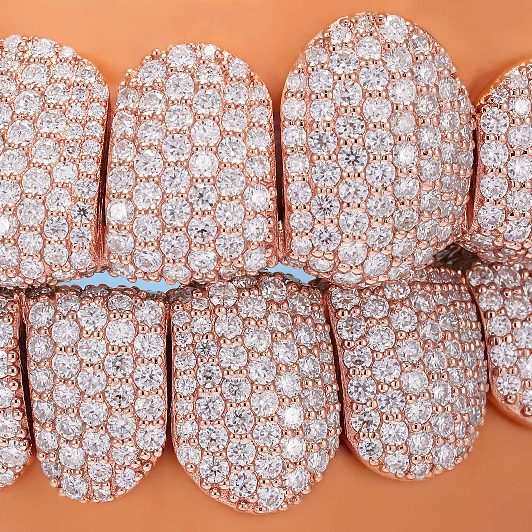 Double-Ice Honeycomb Grillz