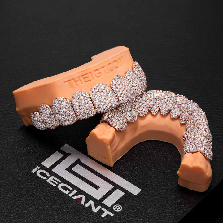Double-Ice Honeycomb Grillz