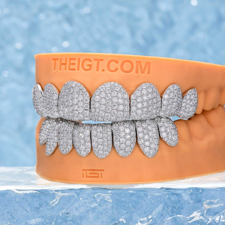 Double-Ice Honeycomb Grillz