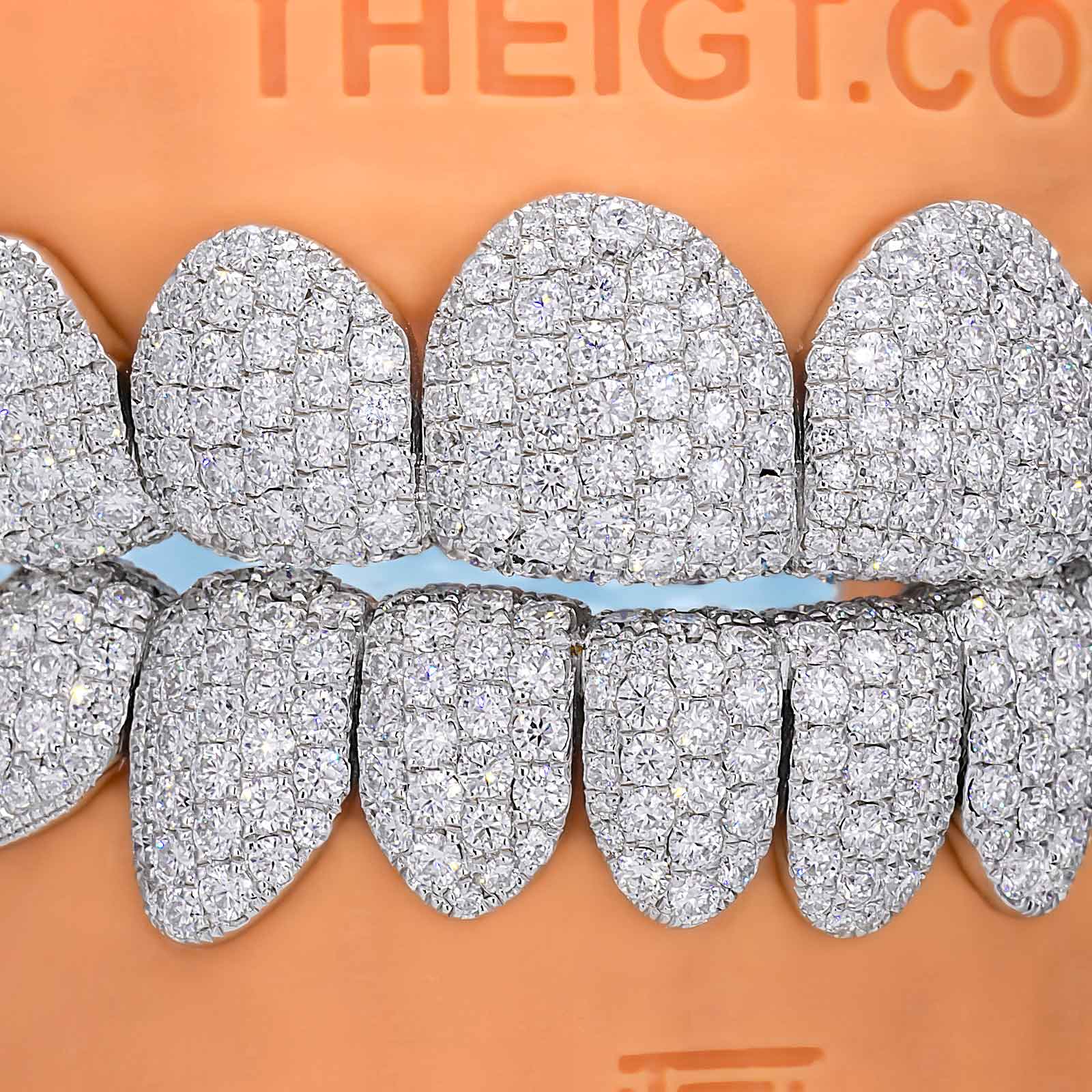 Double-Ice Honeycomb Grillz