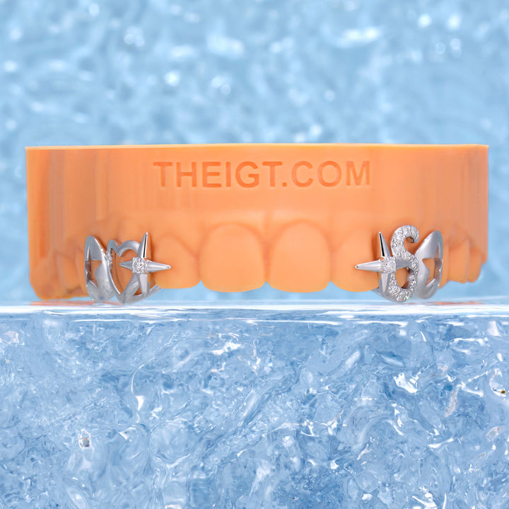 Double Cap With Star Grillz