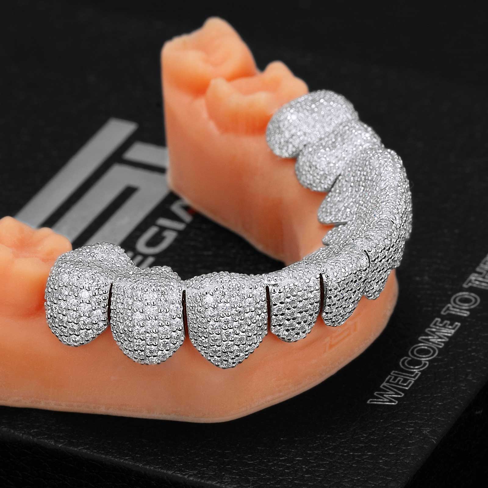 Double-Ice Honeycomb Grillz