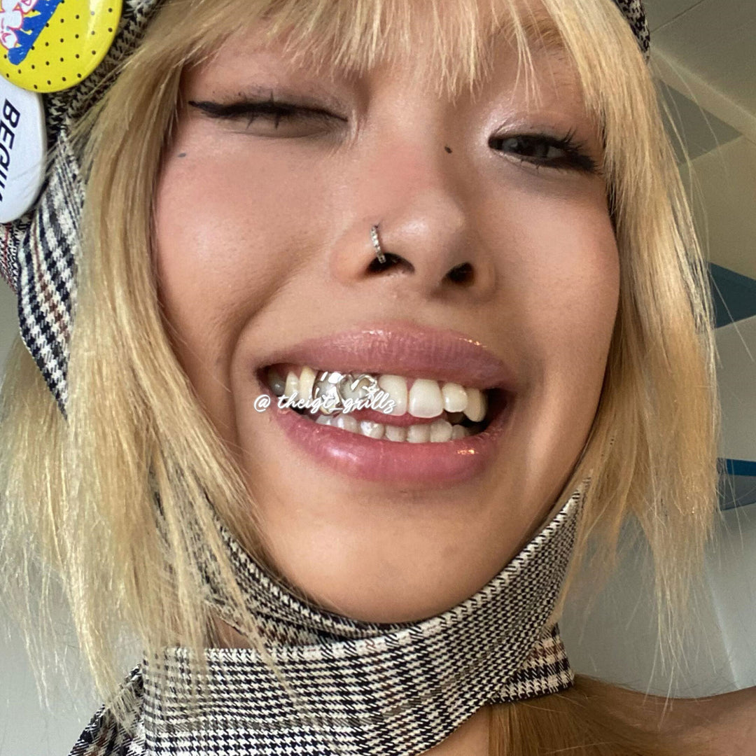 Double Cap With Star Grillz