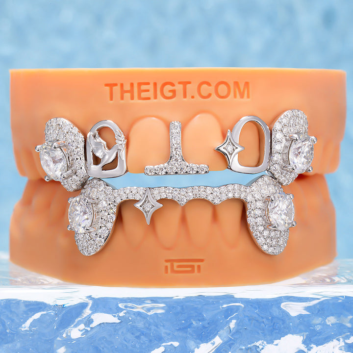Dove Star T-Bar Big Pointer Drip Grillz