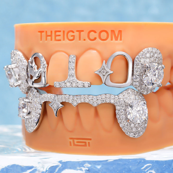Dove Star T-Bar Big Pointer Drip Grillz
