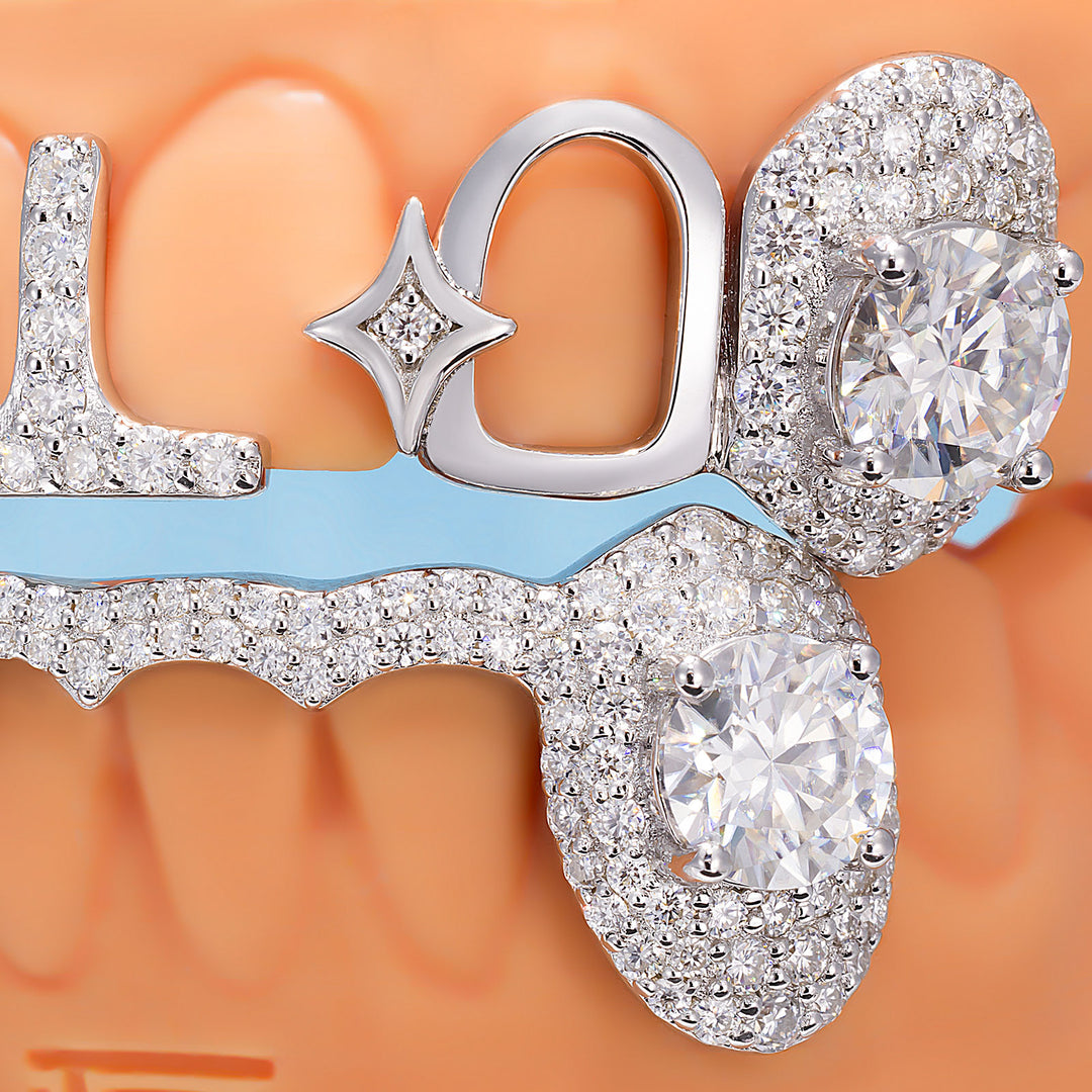 Dove Star T-Bar Big Pointer Drip Grillz