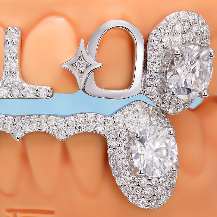 Dove Star T-Bar Big Pointer Drip Grillz