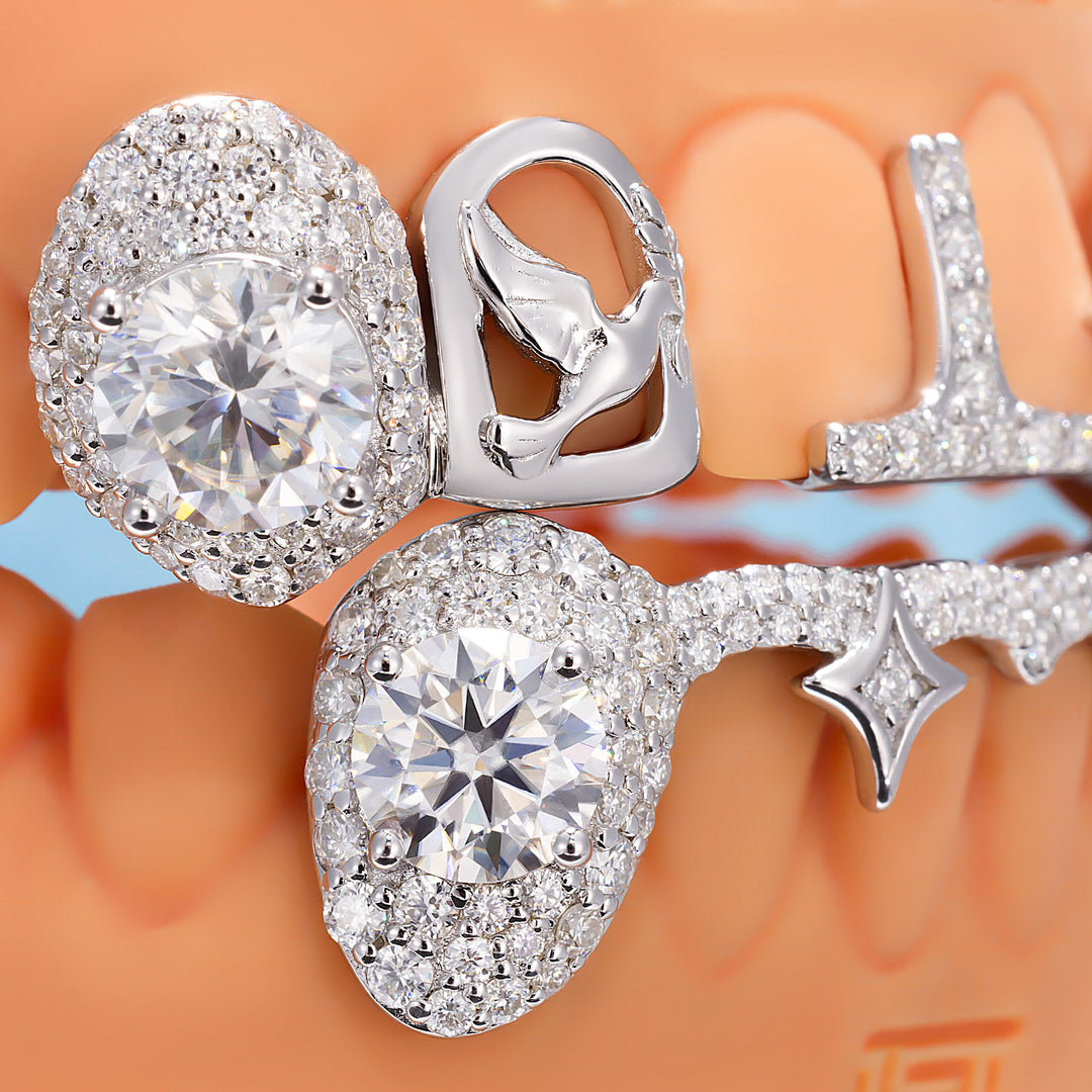 Dove Star T-Bar Big Pointer Drip Grillz
