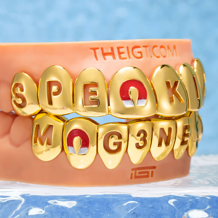 Drip Magnet Letter Grillz