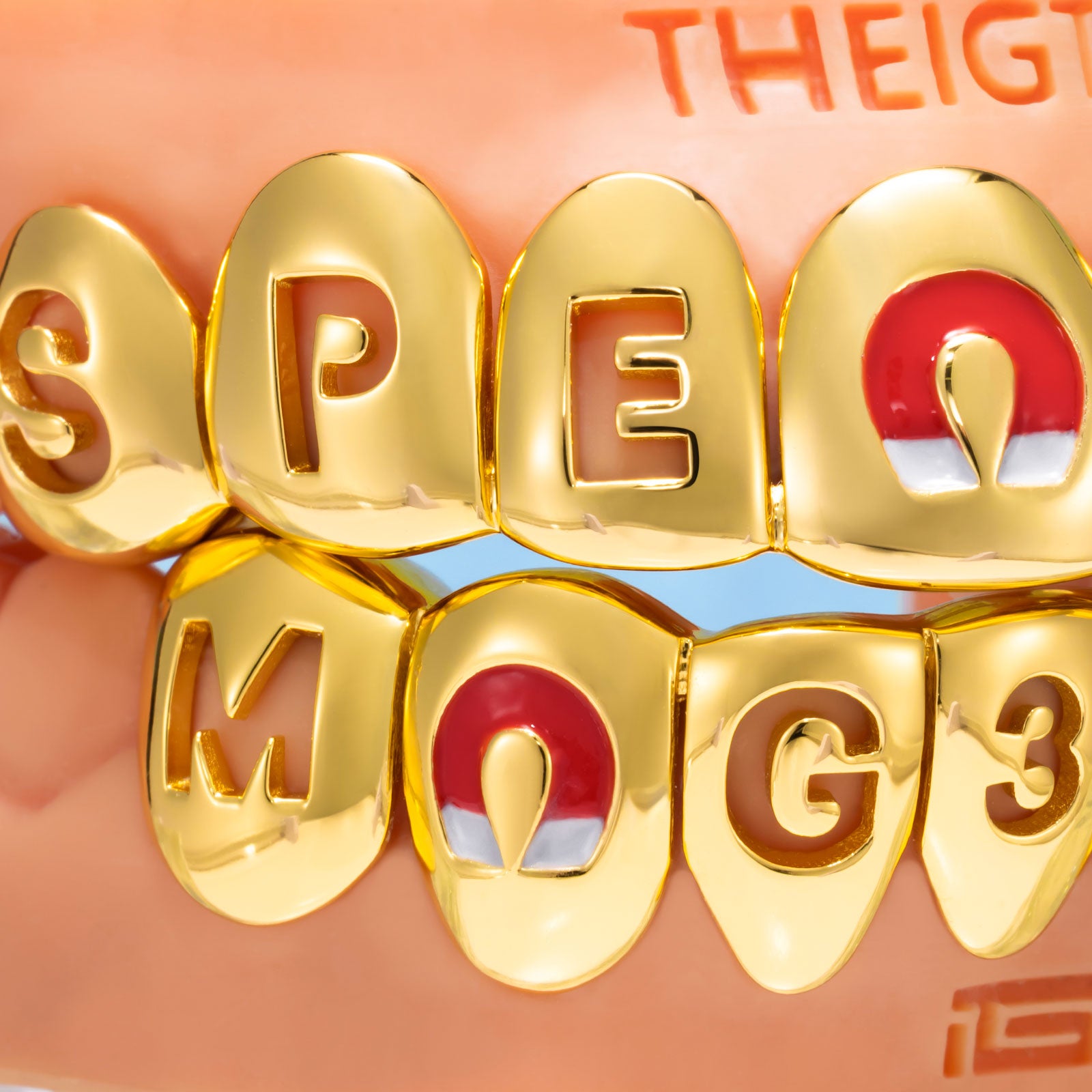Drip Magnet Letter Grillz