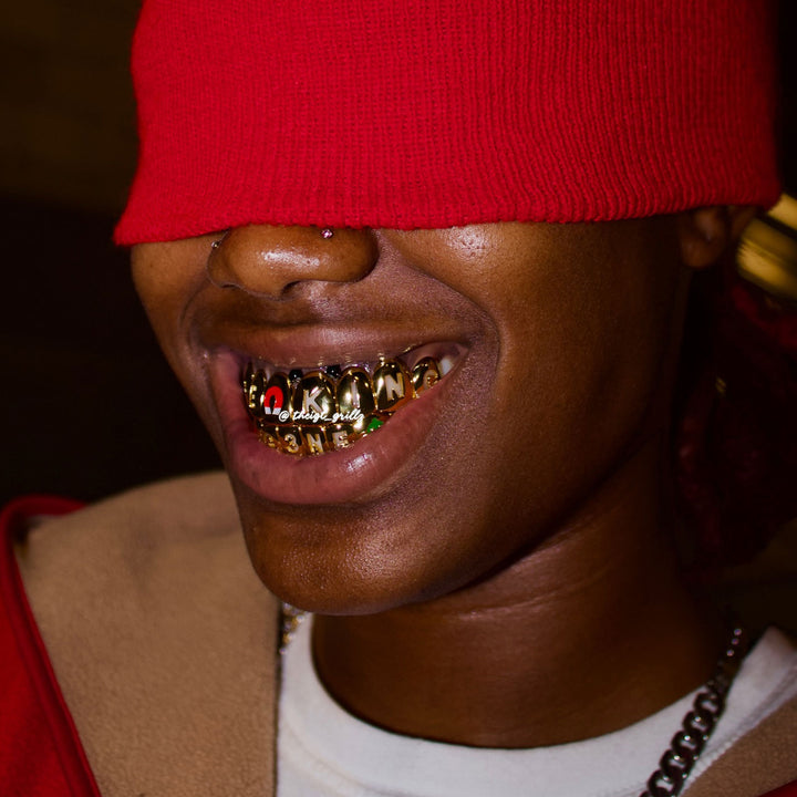 Drip Magnet Letter Grillz