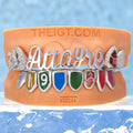 "EST 19" Enamel Atelier Iced Script Grillz