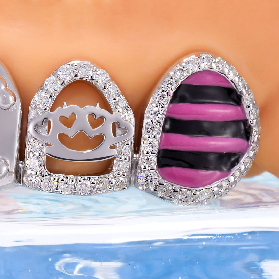 Emblem K Grillz (Skull & Scales)