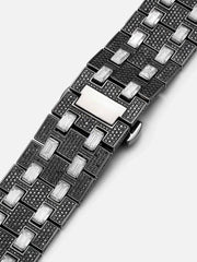 Emerald & Round Cut Moissanite Band For Apple Watch