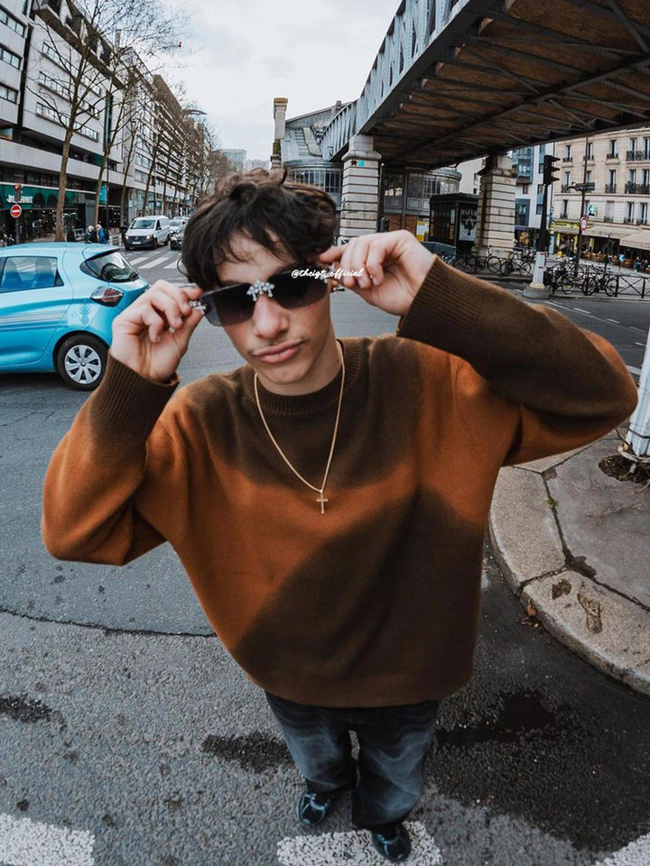 Fleuree Moissanite Sunglasses In White Gold