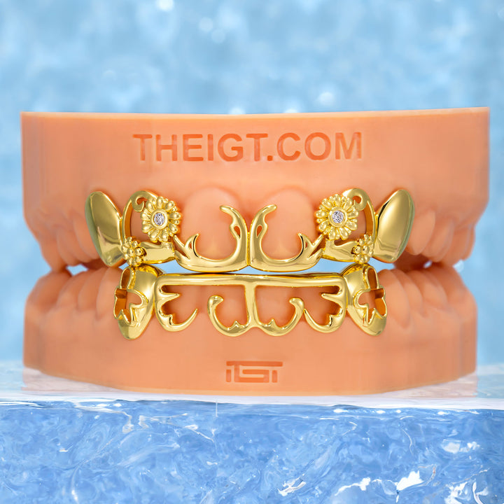 Floral Cut-Out Grillz