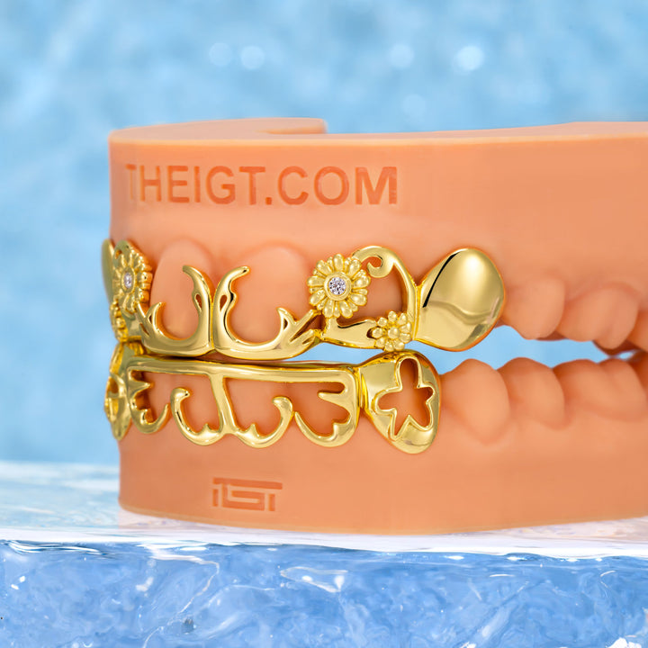 Floral Cut-Out Grillz