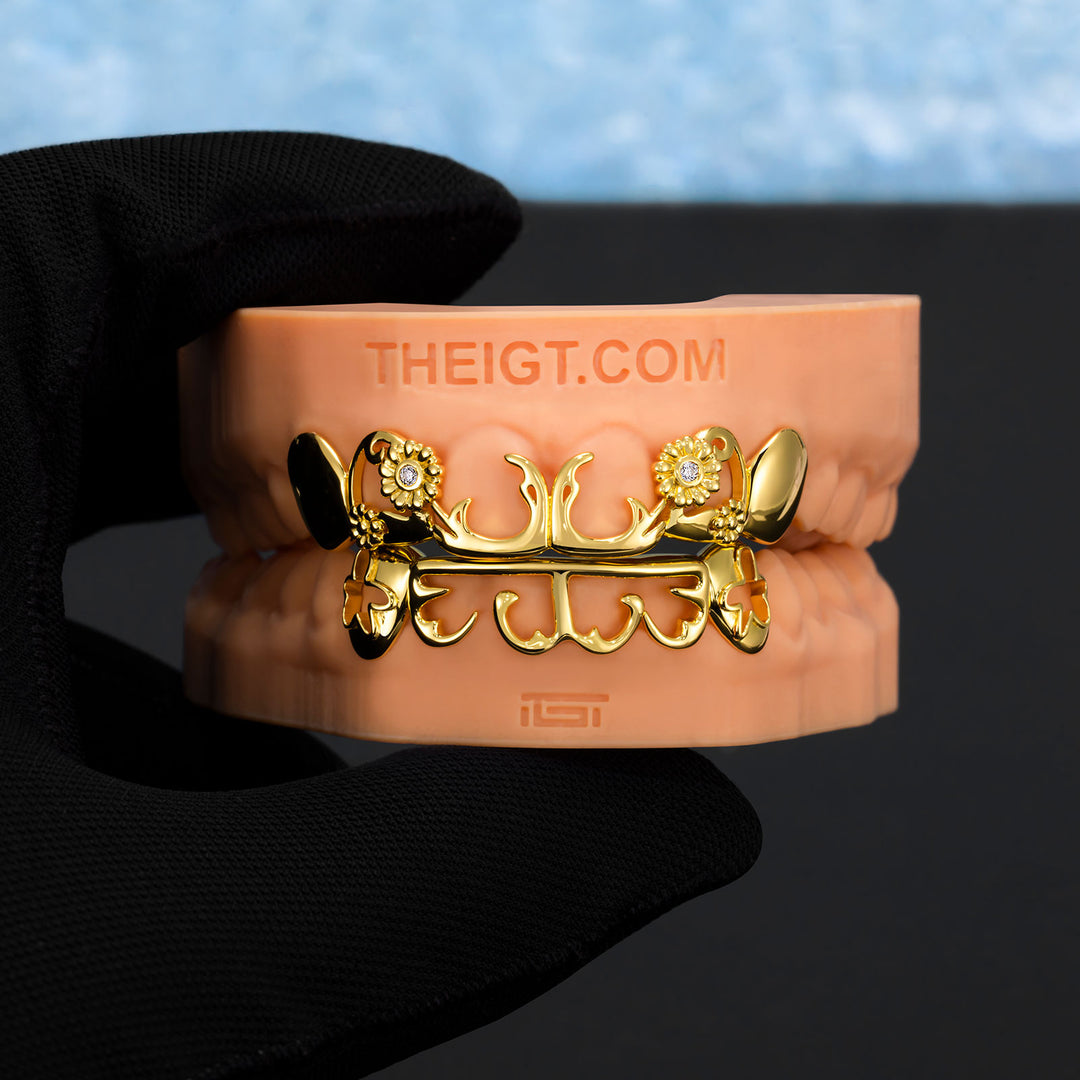 Floral Cut-Out Grillz