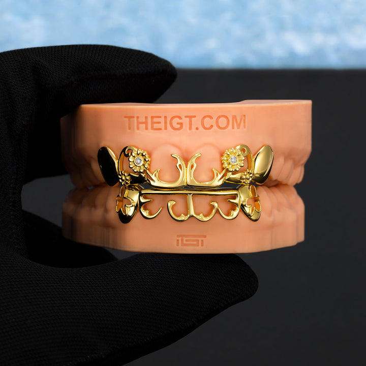 Floral Cut-Out Grillz