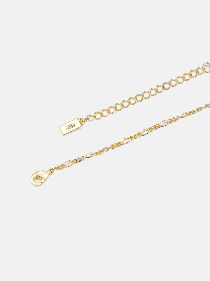 Fluid Enamel Crown Necklace