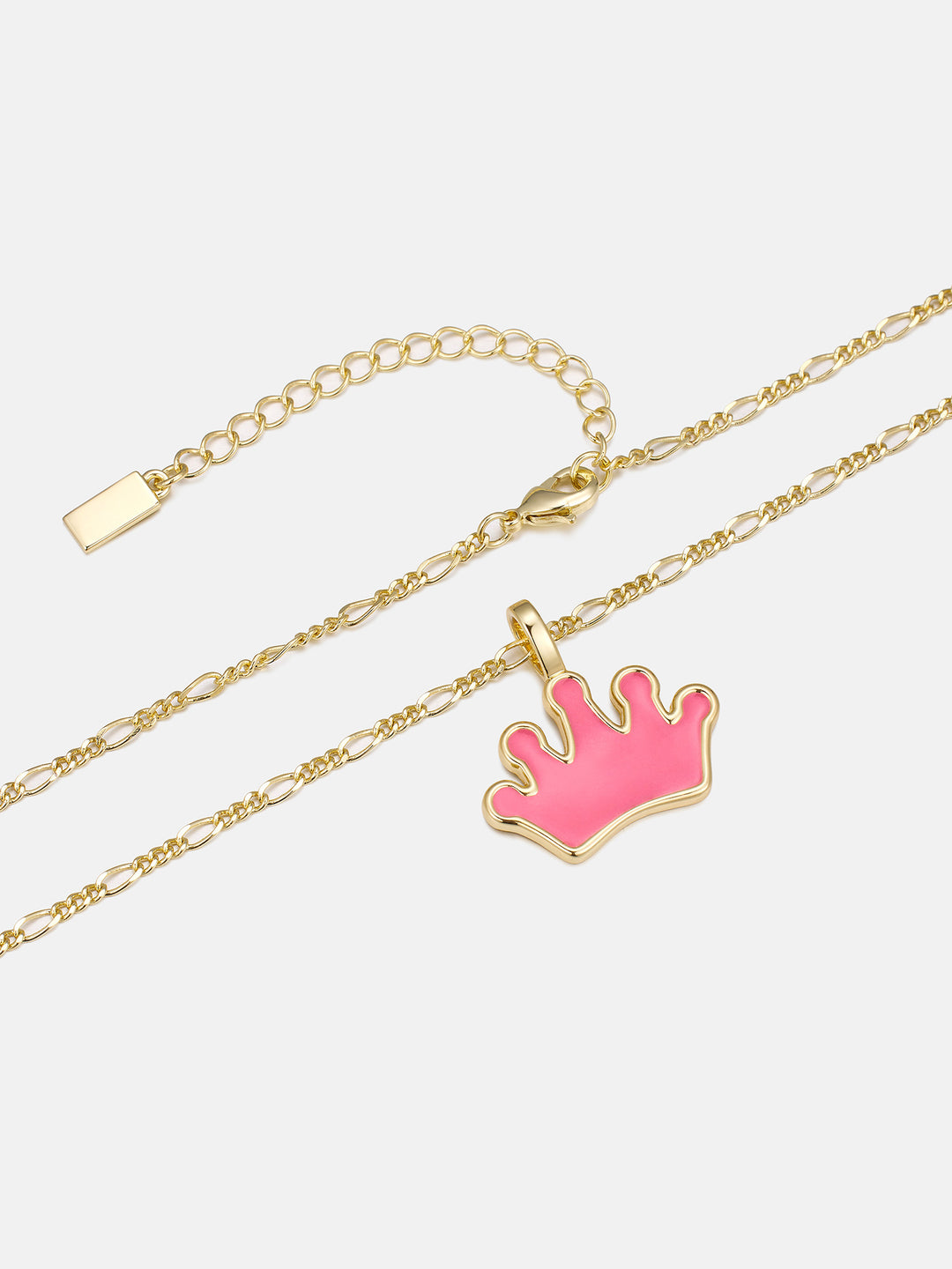 Fluid Enamel Crown Necklace