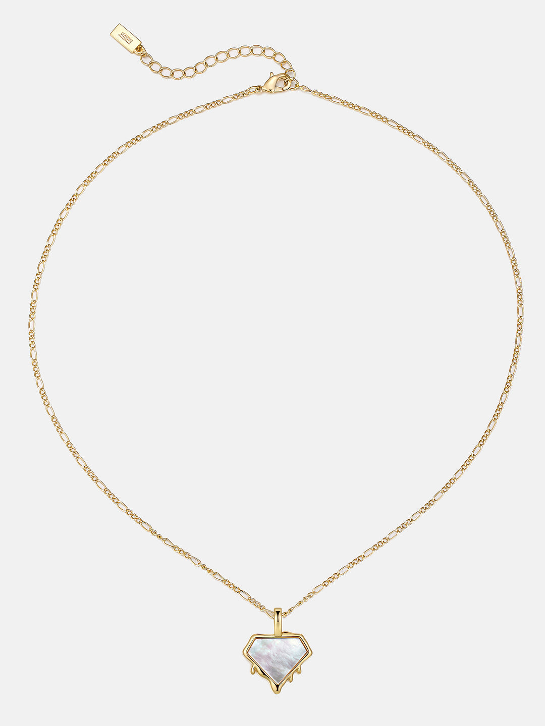 Fluid White Fritillaria Diamond Necklace