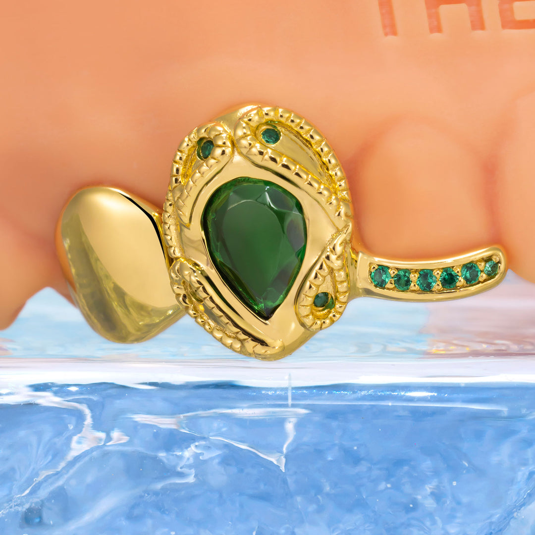 Flush Set Feather Open Grillz