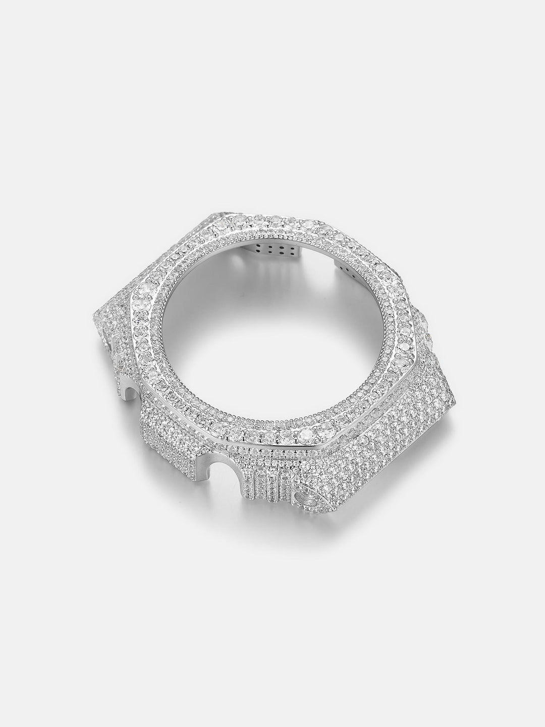 GM GBM 2100 Big Pointer Moissanite Iced Bezel
