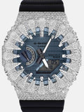 GM GBM 2100 Fang Moissanite Iced Out Bezel