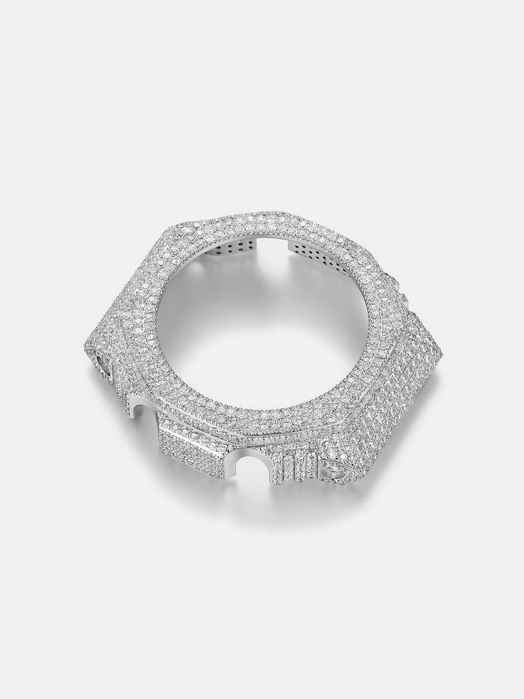 GM GBM 2100 Iced Out Moissanite Bezel