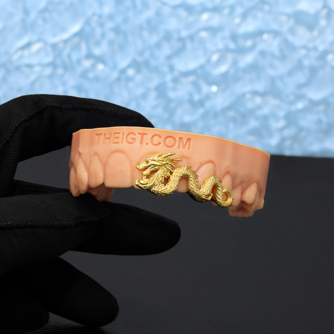 Golden Dragon Grillz