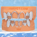 Gothic Arch Diamond Dust Open Face Grillz