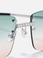 Gradient Moissanite Sunglasses