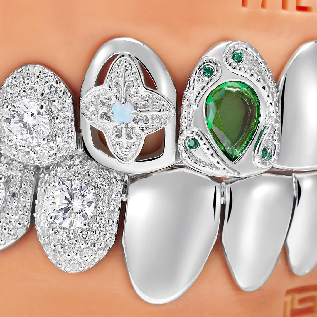 Green Drop Panther Grillz