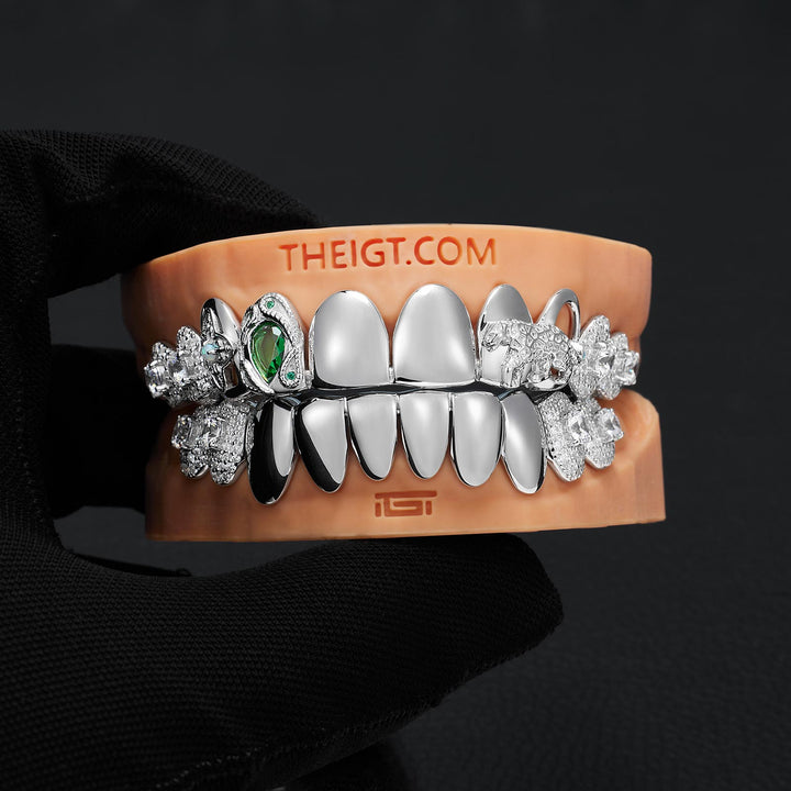 Green Drop Panther Grillz
