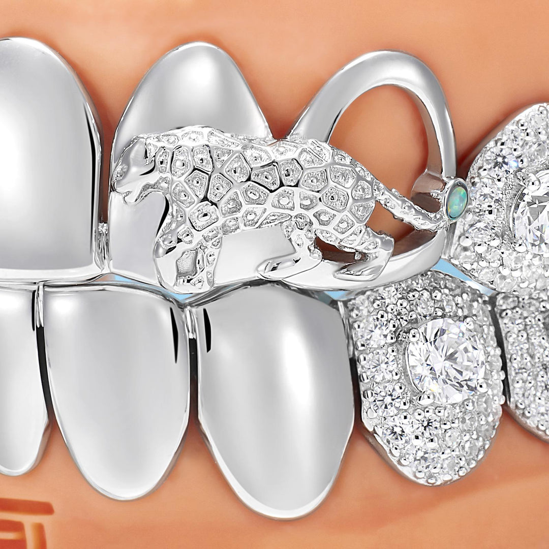 Green Drop Panther Grillz