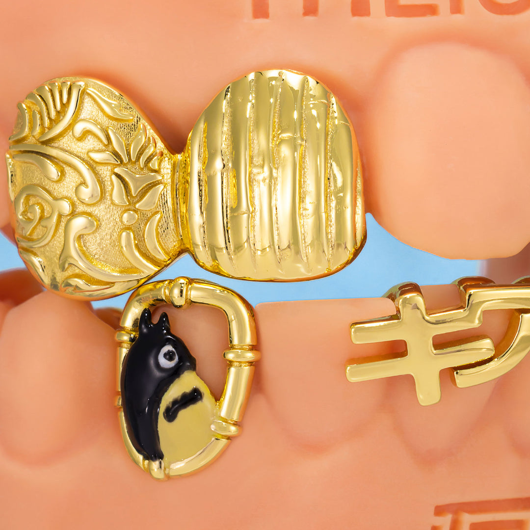 Green Opal Bamboo Grillz