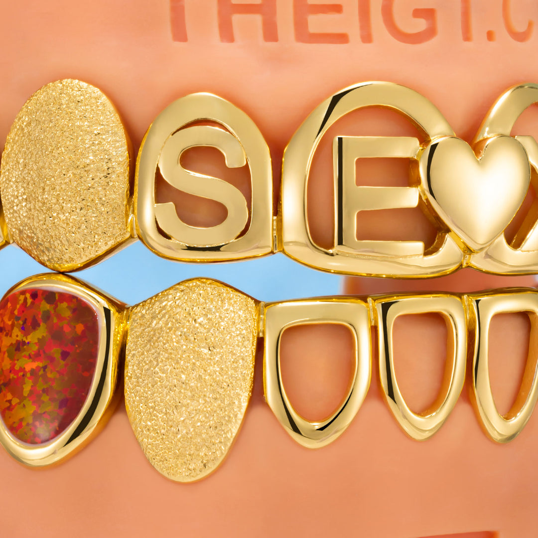 Heart-Lock SEXY Opal Grillz