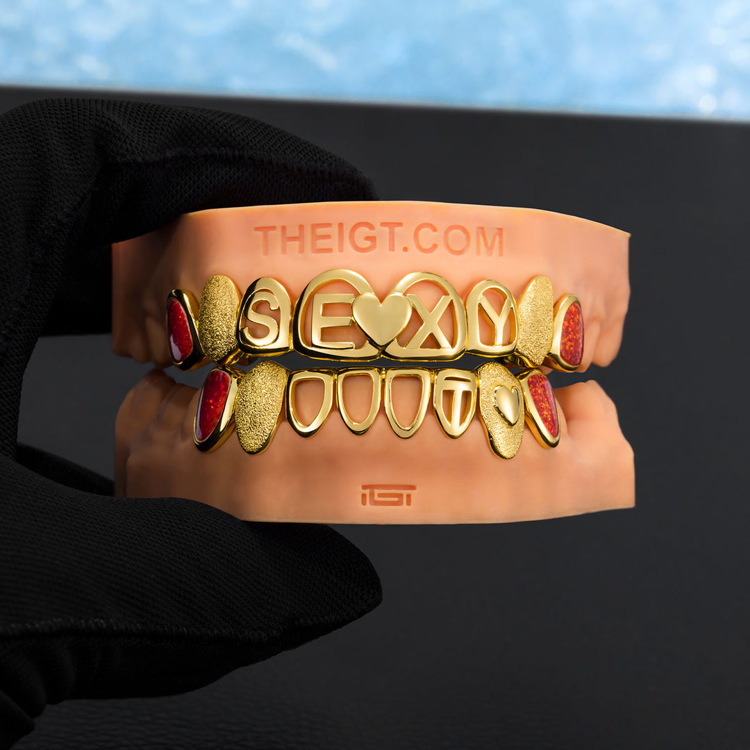 Heart-Lock SEXY Opal Grillz