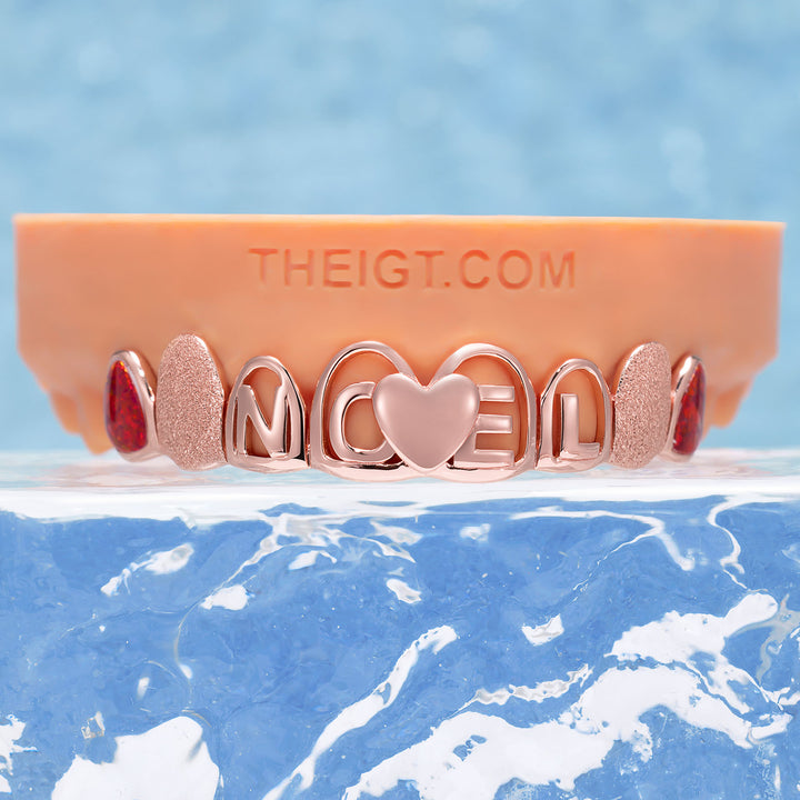 Heart-Lock SEXY Opal Grillz