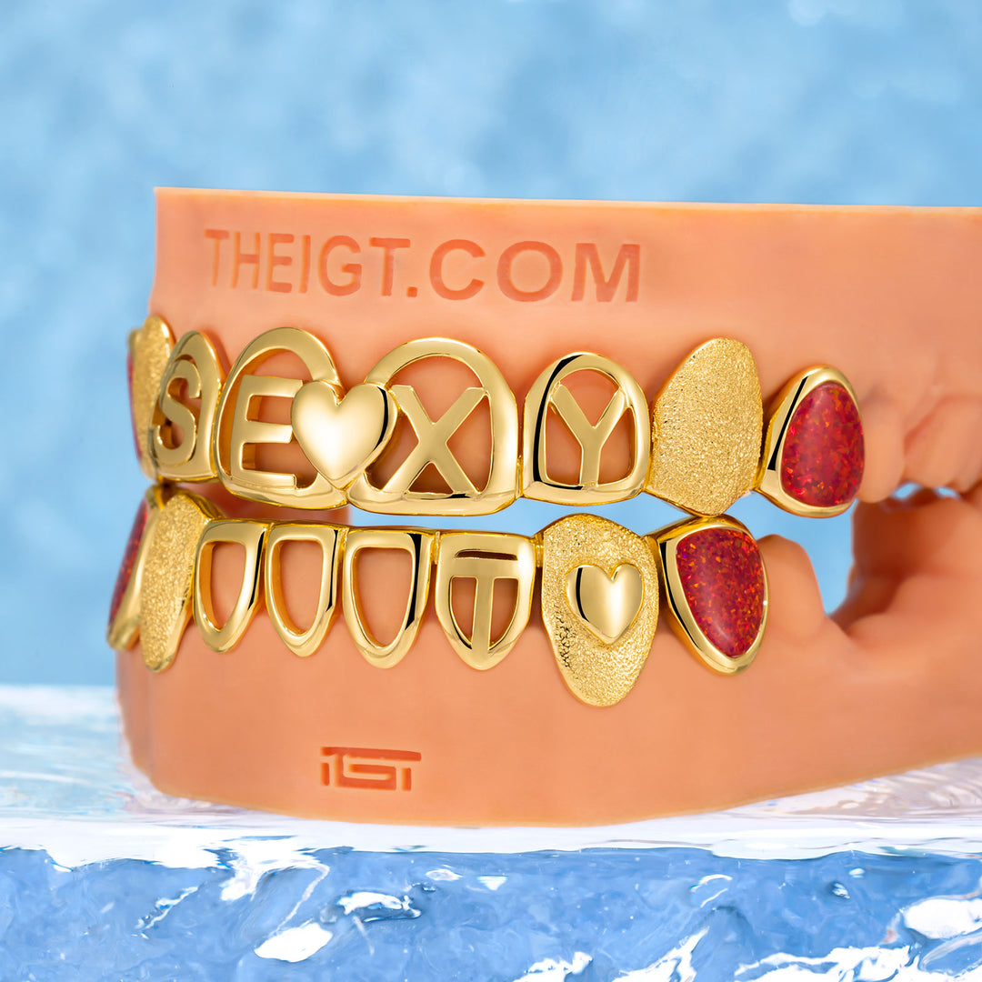 Heart-Lock SEXY Opal Grillz
