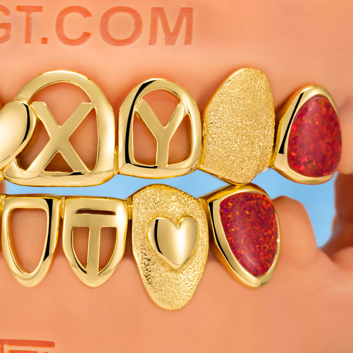 Heart-Lock SEXY Opal Grillz
