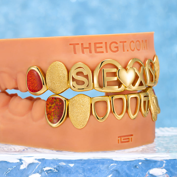 Heart-Lock SEXY Opal Grillz