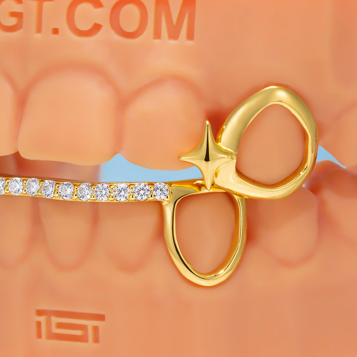 "Heart & Star" Iced Open-Face Grillz